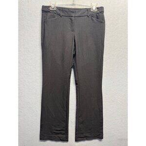 Joe B Womens Gray Straight-Leg Dress Pants Size 3 Polyester Blend